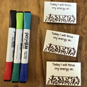 Pep talk and Gratitude magnets