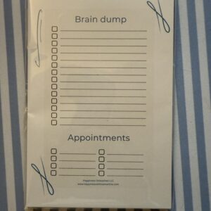 Brain Dump Notepad List